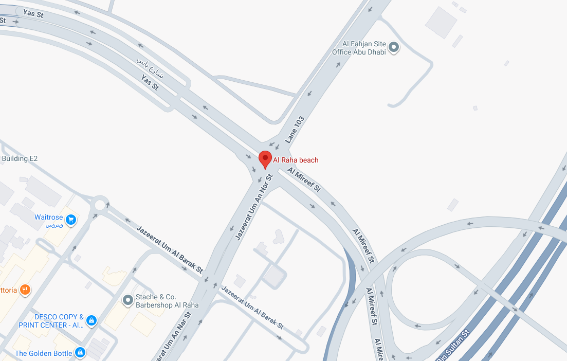 Transport and Social Infrastructure of Al Raha Beach