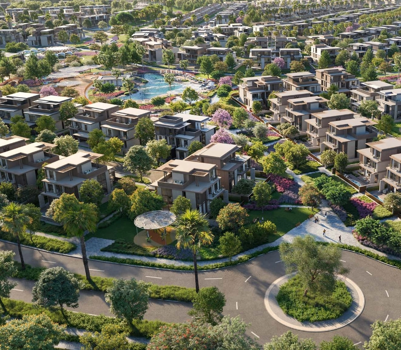 Nad Al Sheba Gardens 10 — Building View | Profound Properties, Dubai