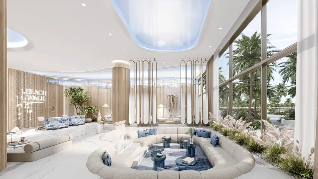 海滩散步4 — 社交与活动 — 休息区 — amenity | Profound Properties, Dubai