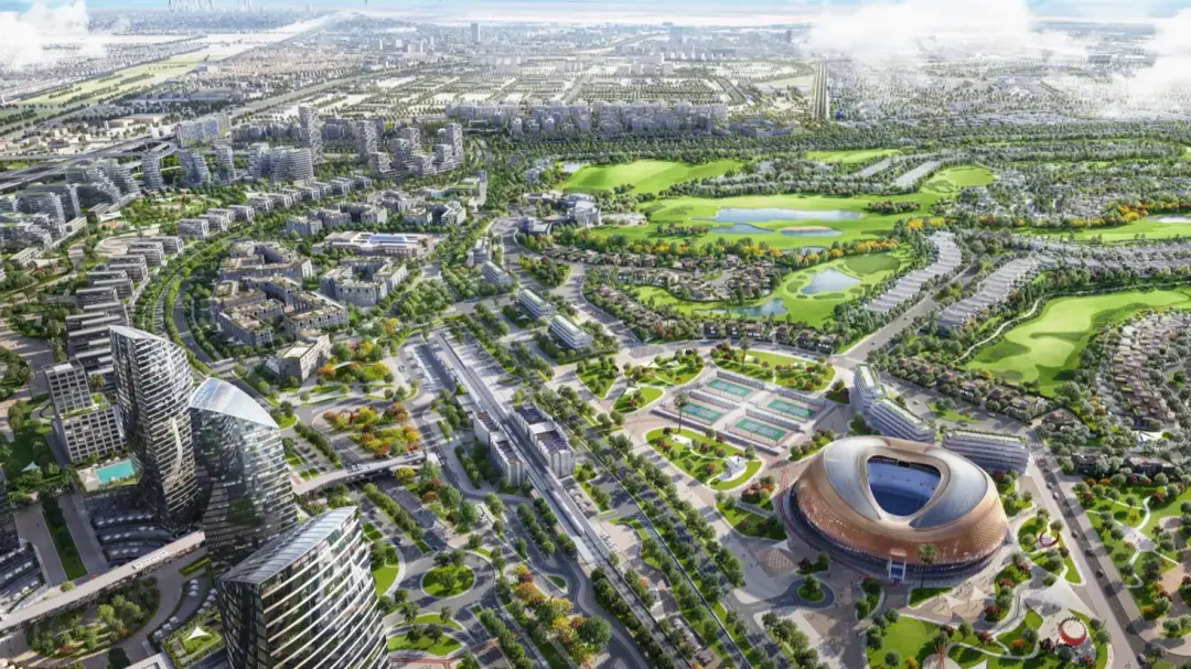 Ashwood Estates - Jumeirah Golf Estates — Sports — Tennis Court — amenity | Profound Properties, Dubai