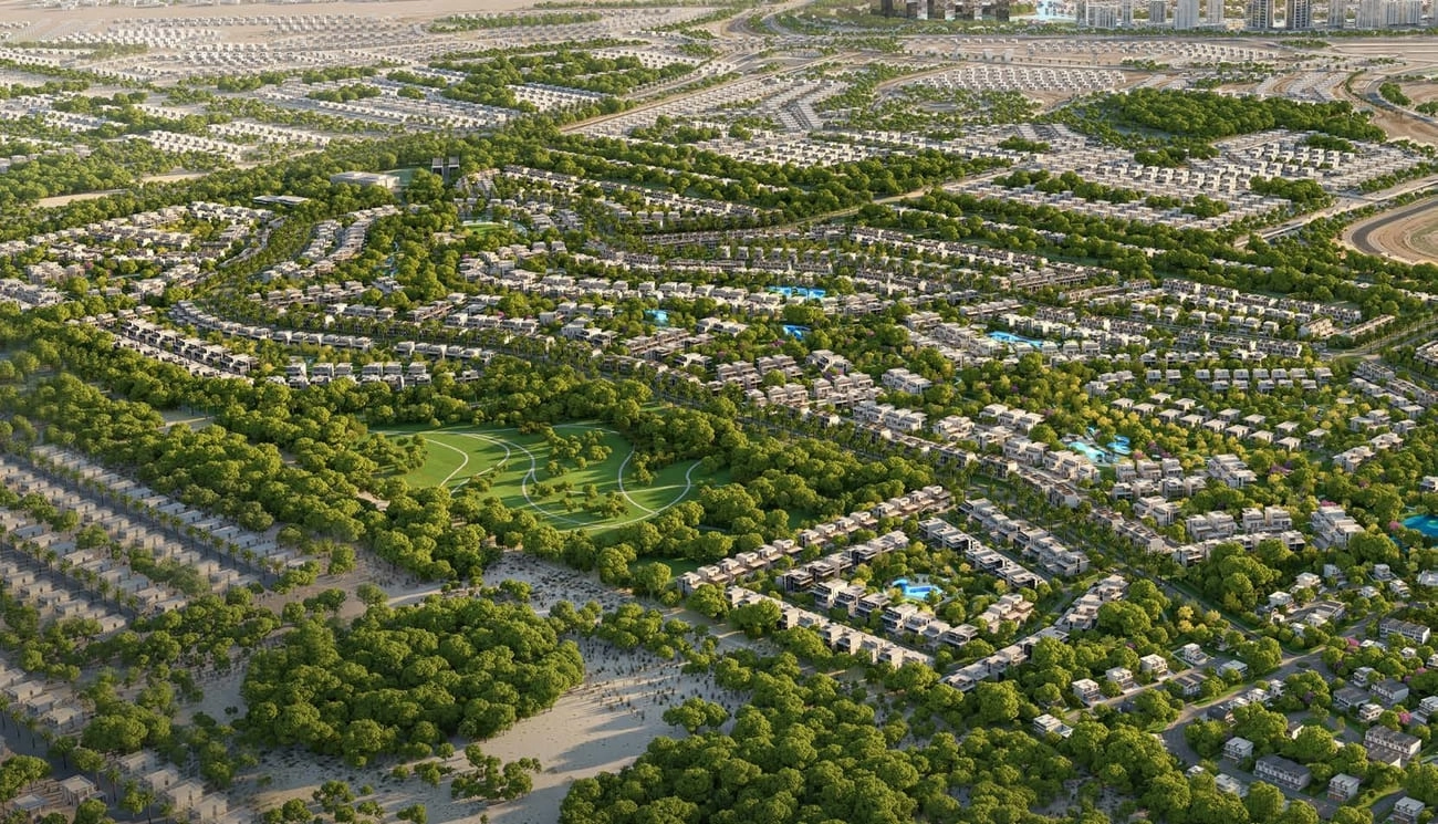 Nad Al Sheba Gardens 10 — Exterior View | Profound Properties, Dubai