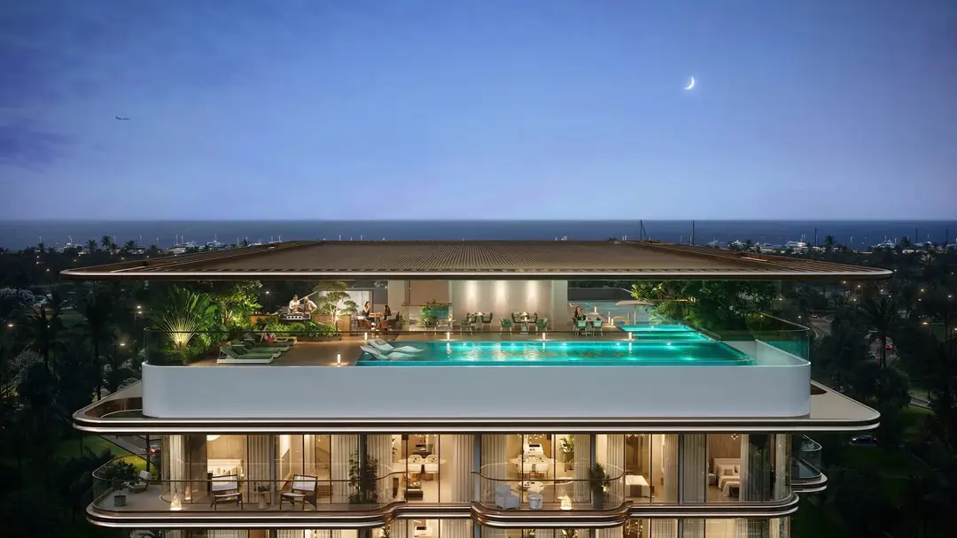 The Tides — مسبح — مسبح إنفينيتي — amenity | Profound Properties, Dubai
