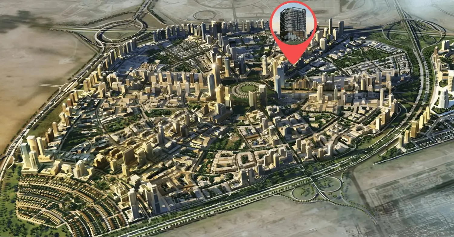 JVC Location With Links to Al Khail Road and MBZ