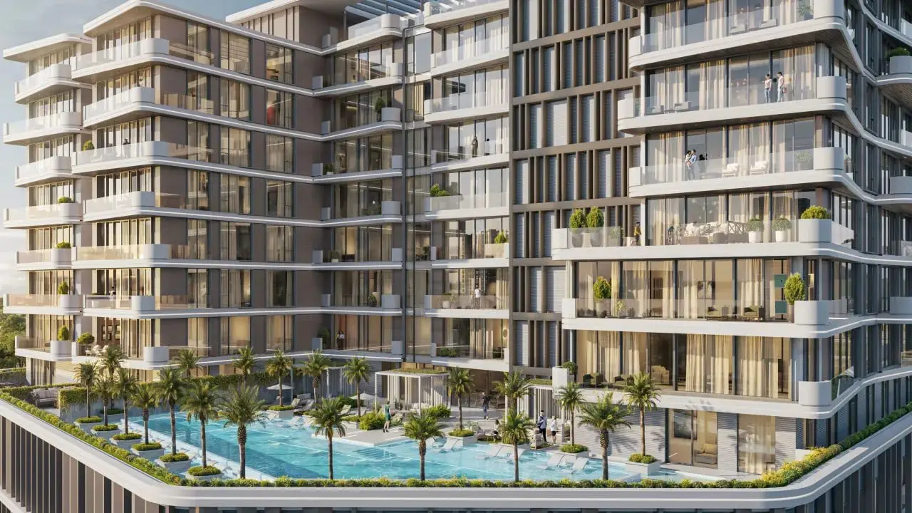 Podium Pool, Spa and Gym at Luzora Residences