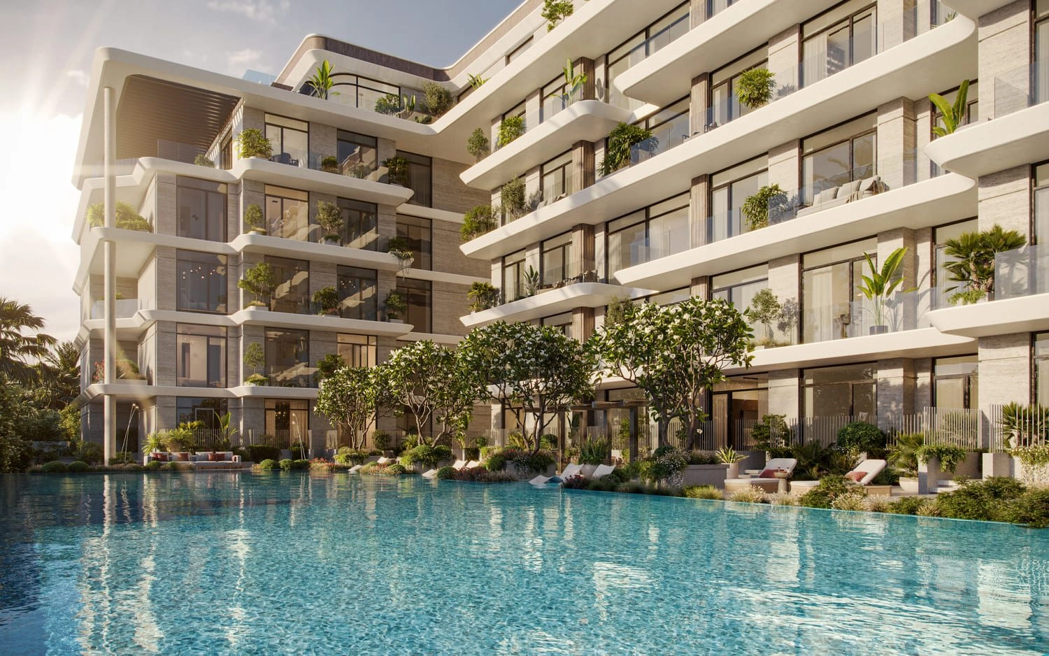 Emerge Residences — Pool View | Profound Properties, Dubai
