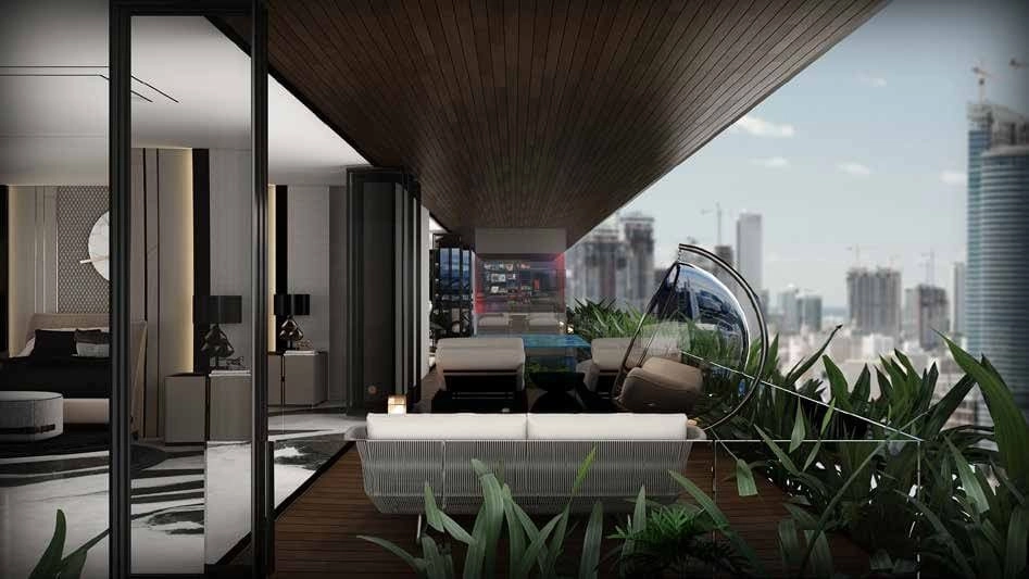 Sky Suites — Terrace View | Profound Properties, Dubai