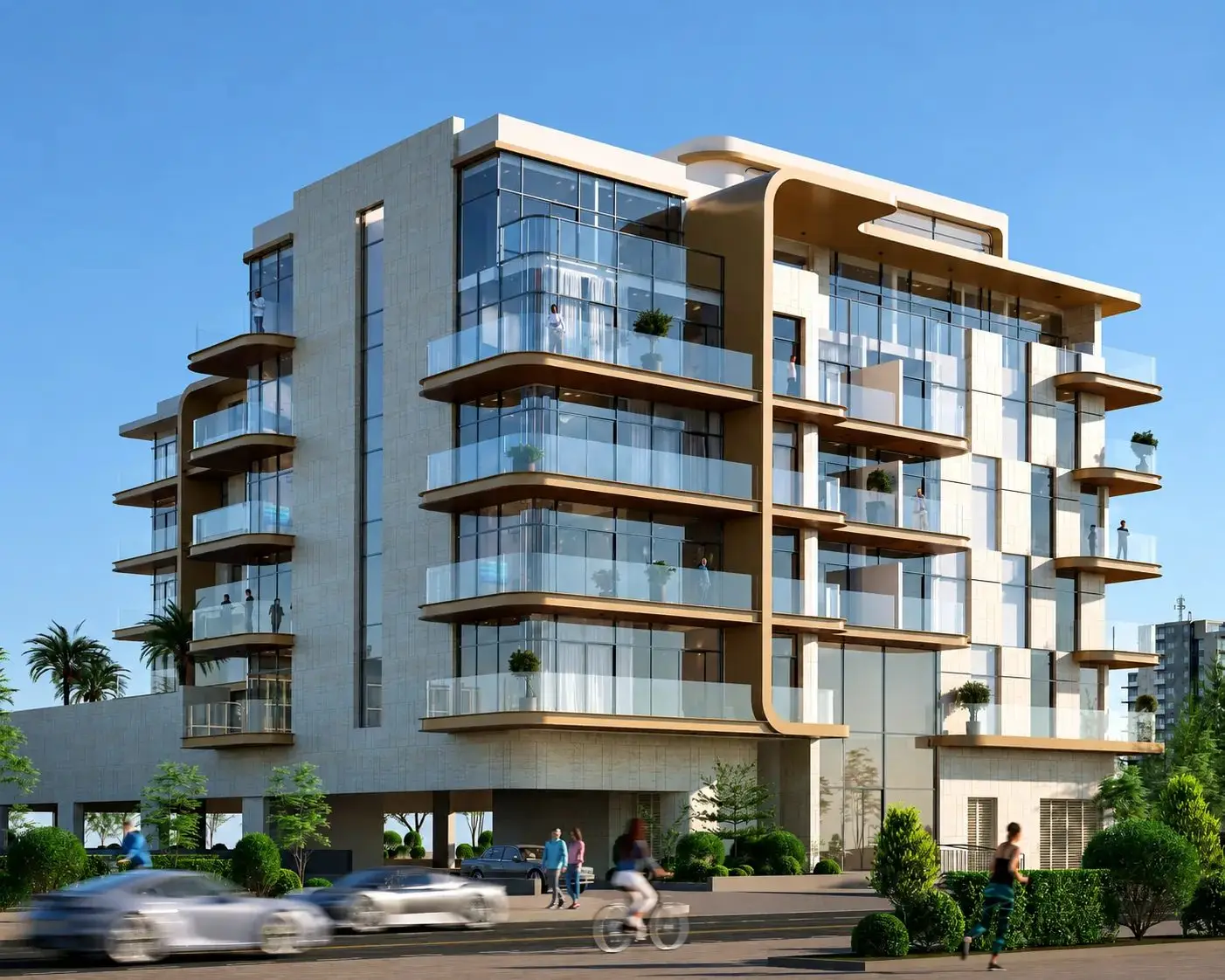 Mid-Rise Apartment Building in Warsan 4, Dubai