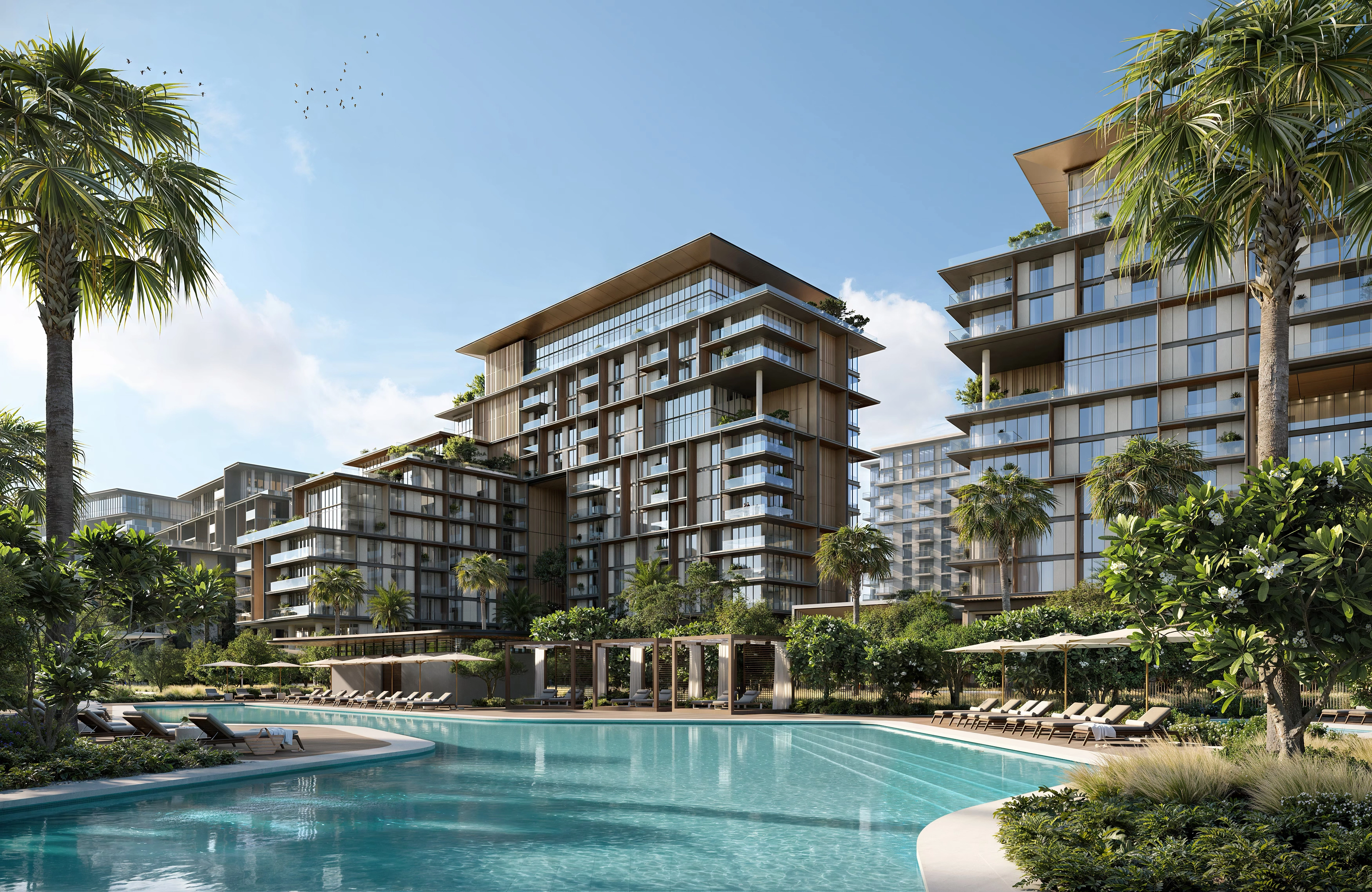 City Walk Crestlane 2 — Waterfront View 🌊 — Waterfront View 🌊, Park & Greenery View 🌿 | Profound Properties, Dubai