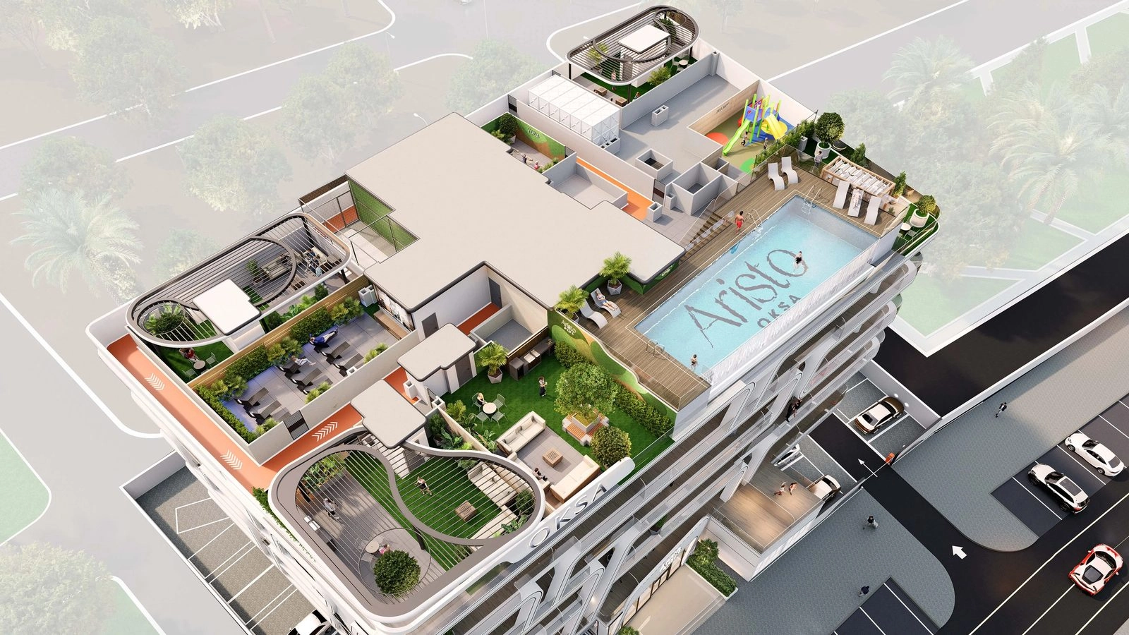 Aristo — Roof Terrace | Profound Properties, Dubai