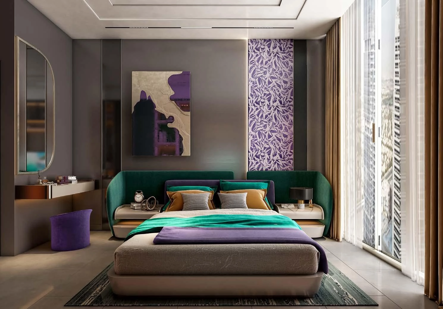 MBL Signature — Bedroom View | Profound Properties, Dubai