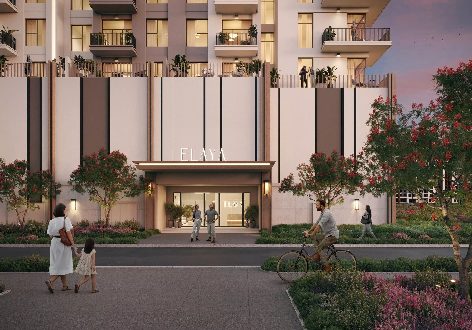 ELAYA — Entrance View | Profound Properties, Dubai