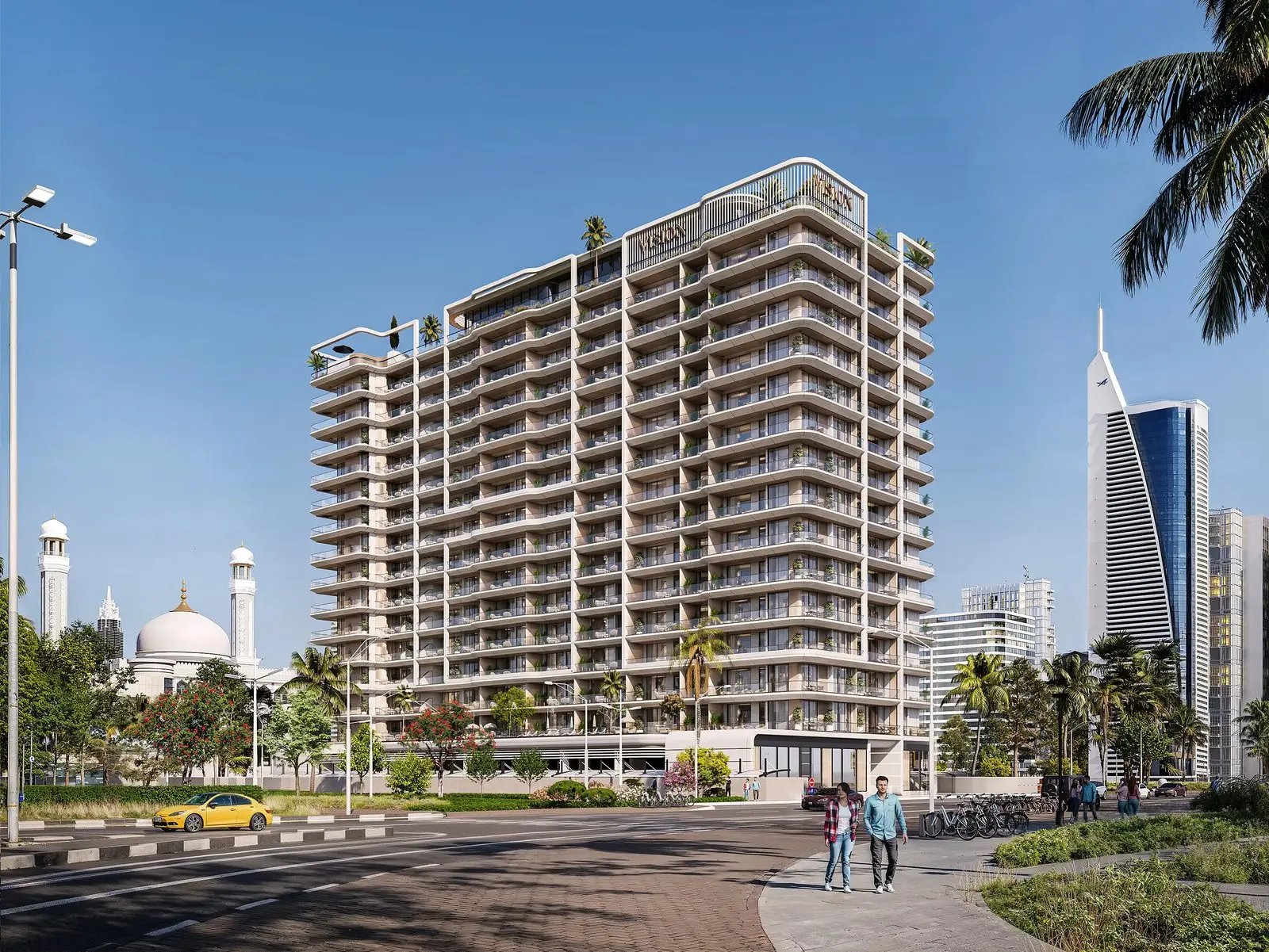 A Residential Tower in Dubai Production City
