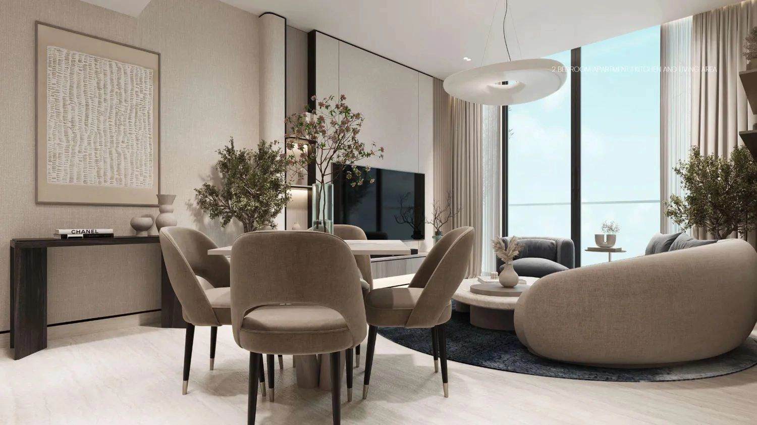 Meriden Beach Residences — Floor-to-Ceiling Glass | Profound Properties, Dubai