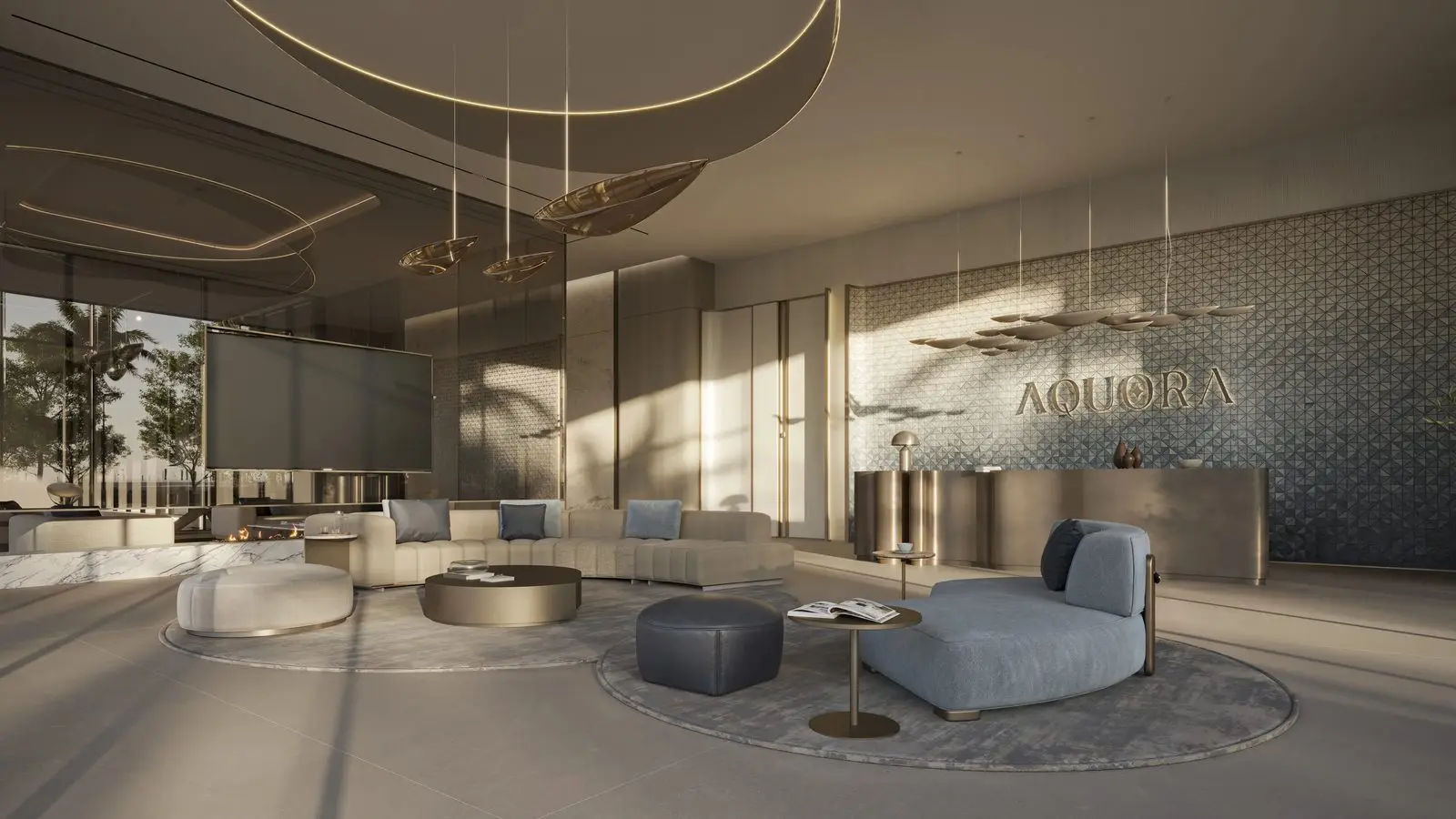 Pools, Zen Garden and Wellness at Aquora