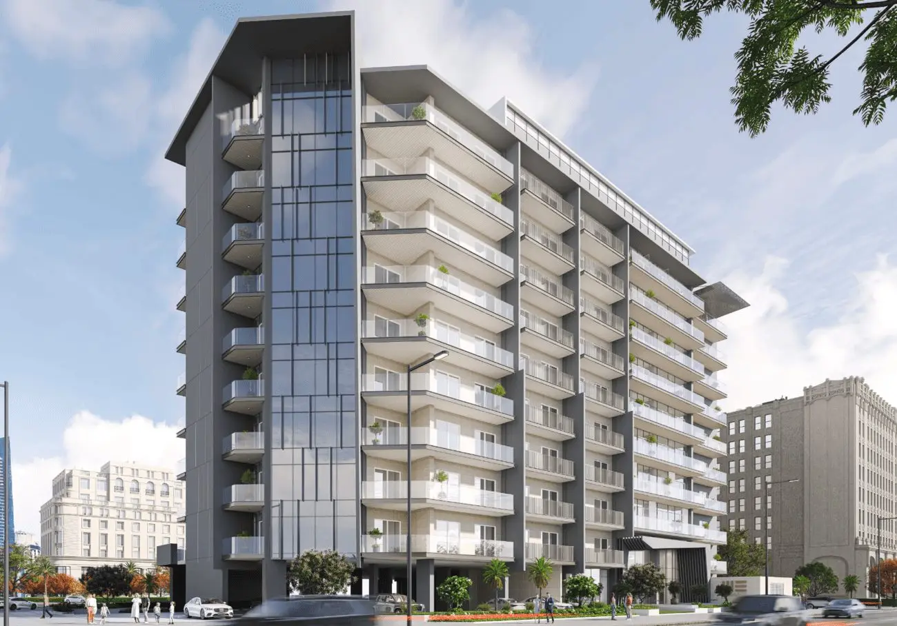 A Nine-Floor Apartment Building in Central Arjan
