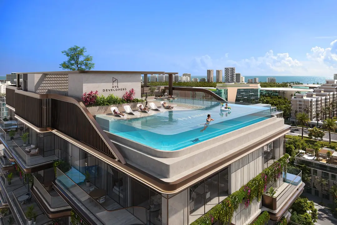 Tivanno Residence — Swimming Pools — Infinity Swimming Pool — amenity | Profound Properties, Dubai