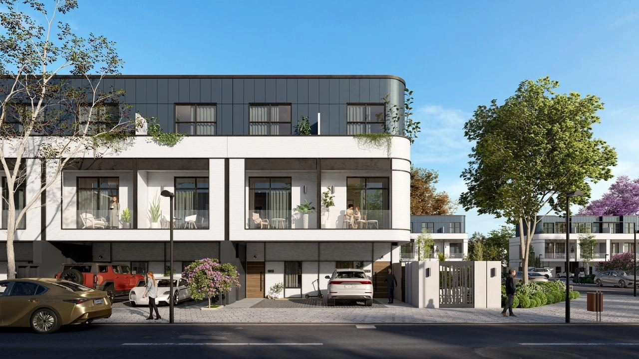 Taormina Village — Front Gardens | Profound Properties, Dubai