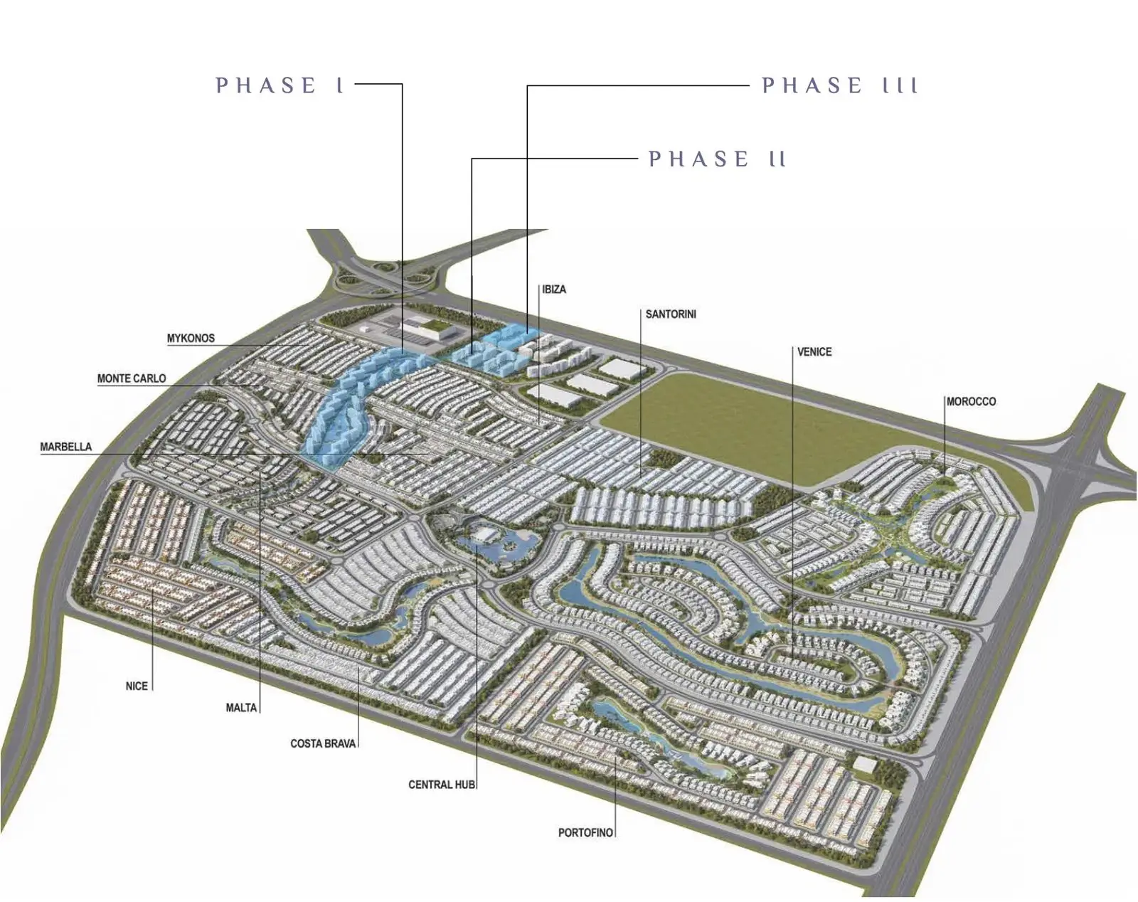 DAMAC Lagoons Views Phase 3 — Master Plan Community | Profound Properties, Dubai