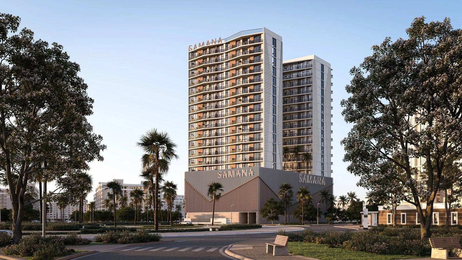 Samana Greenfield 2 — Green Setting | Profound Properties, Dubai
