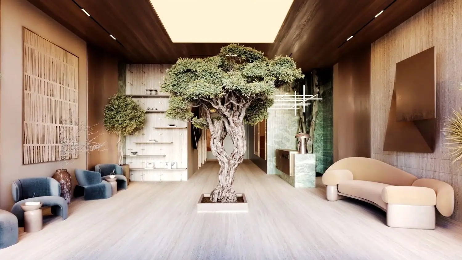 Infinity Pool and Wellness Floors at Treppan Tower
