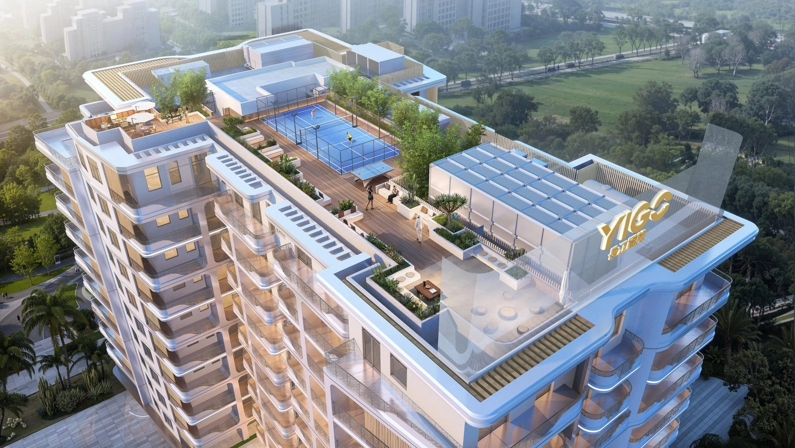 Yigo 26 — Rooftop Garden | Profound Properties, Dubai