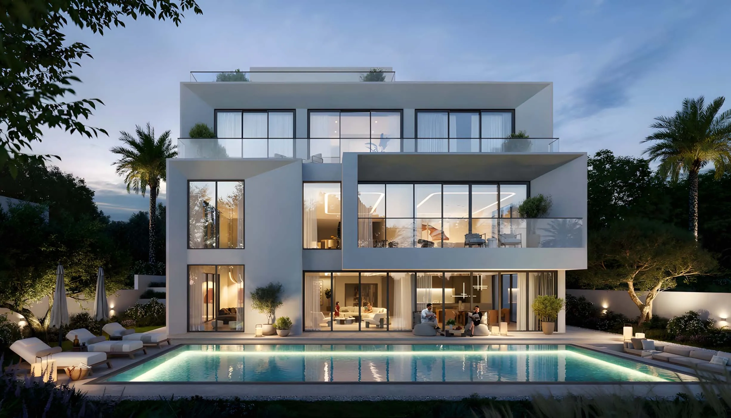 Palace Villas Ostra — 👑 Scenic Luxury | Profound Properties, Dubai