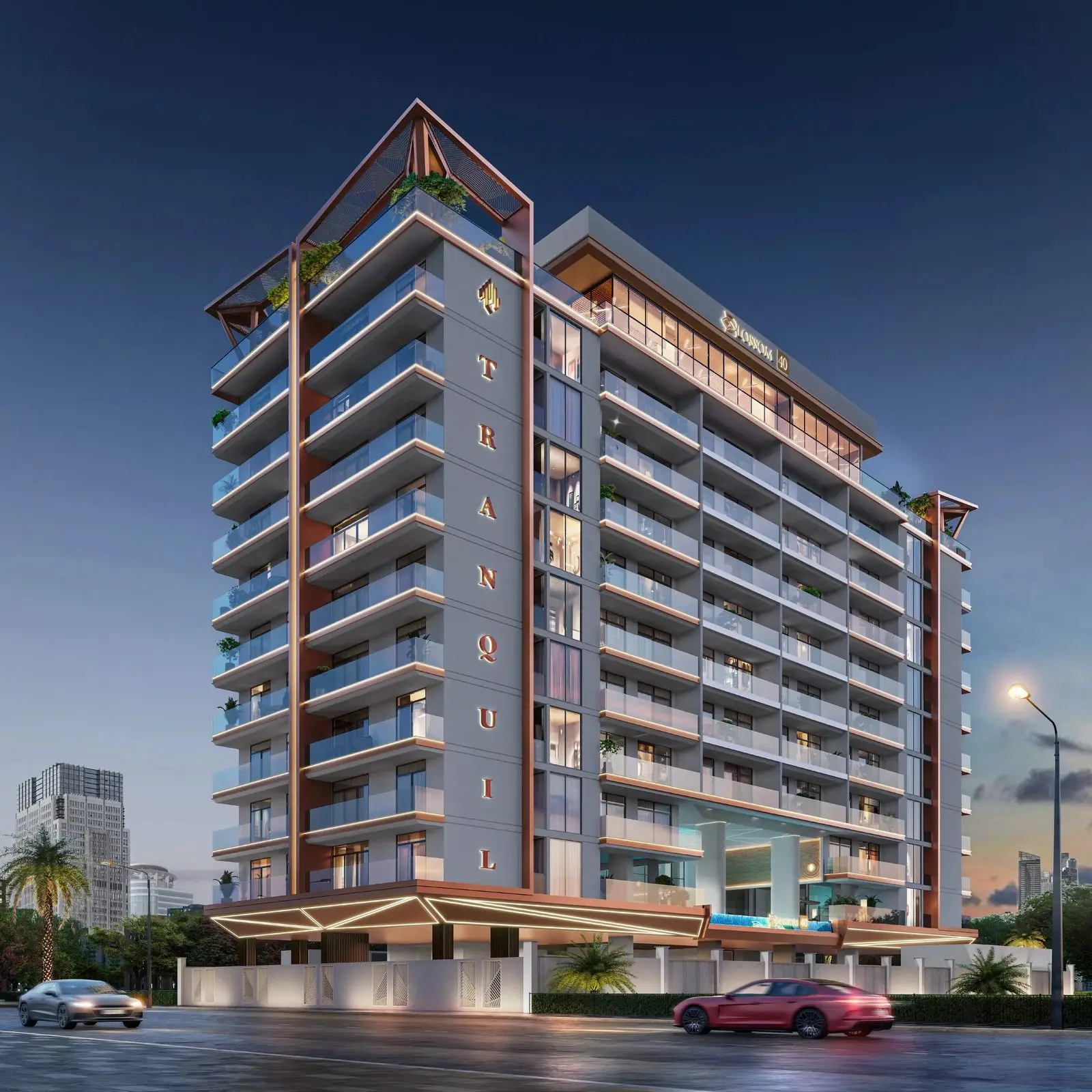 Boutique Apartment Building in Majan, Dubailand