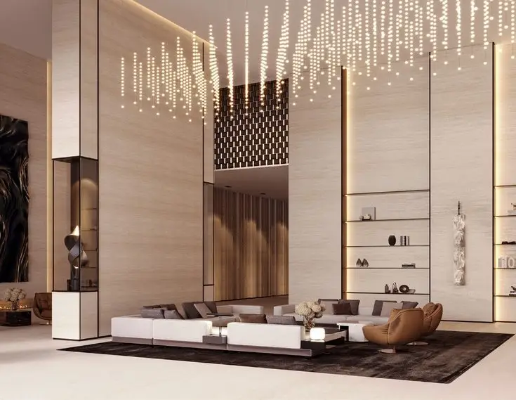 One by Binghatti — Social & Event — Lounge Area — amenity | Profound Properties, Dubai