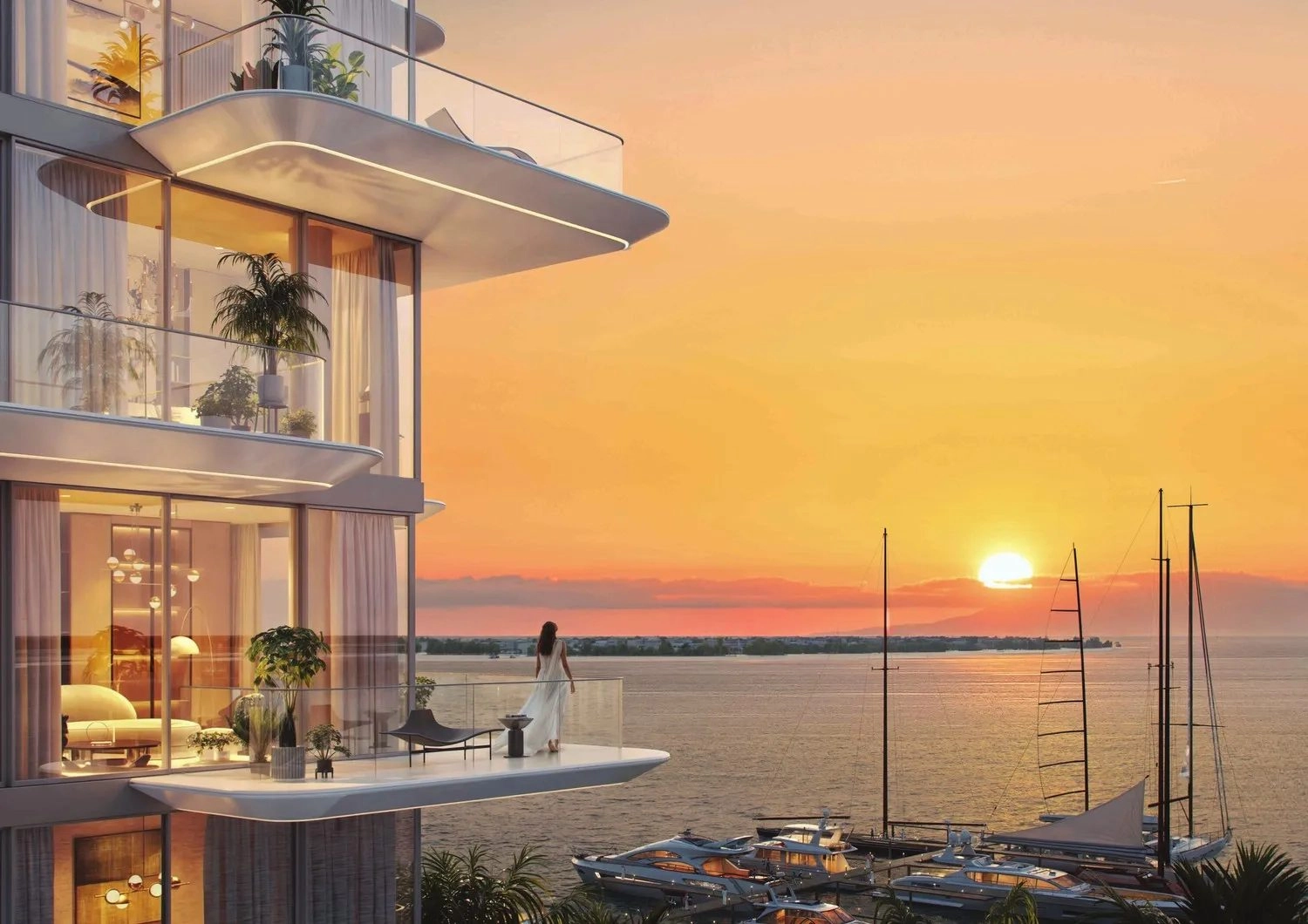 Ayamore Residence — Sunset Balcony | Profound Properties, Dubai