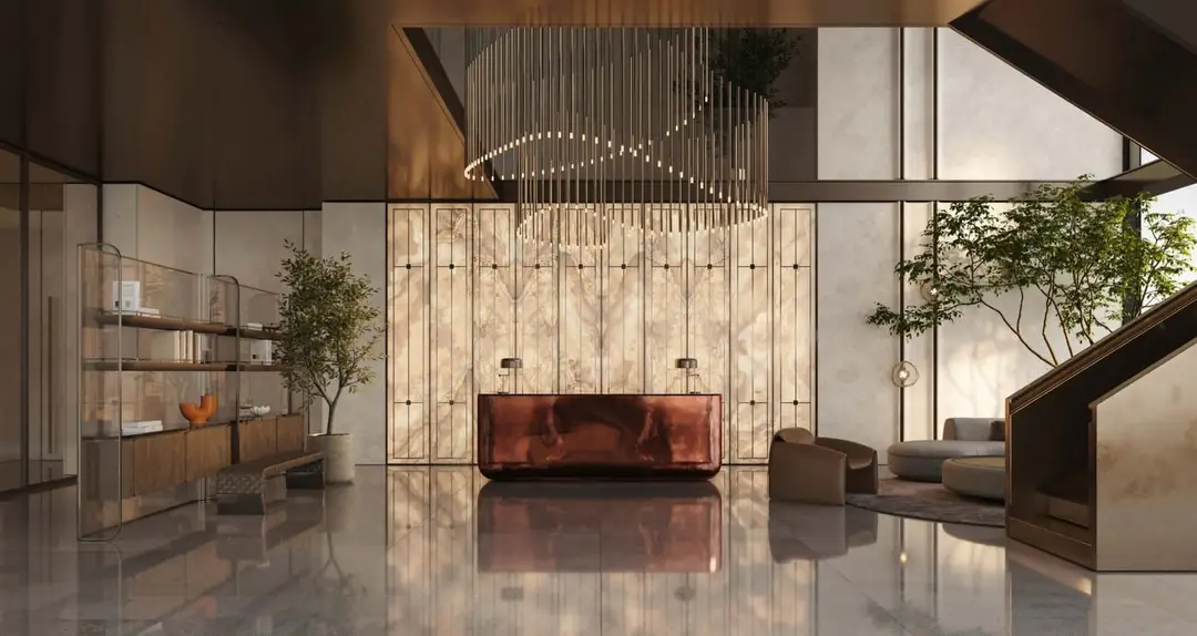 DWTN Residences — Social & Event — Lounge Area — amenity | Profound Properties, Dubai