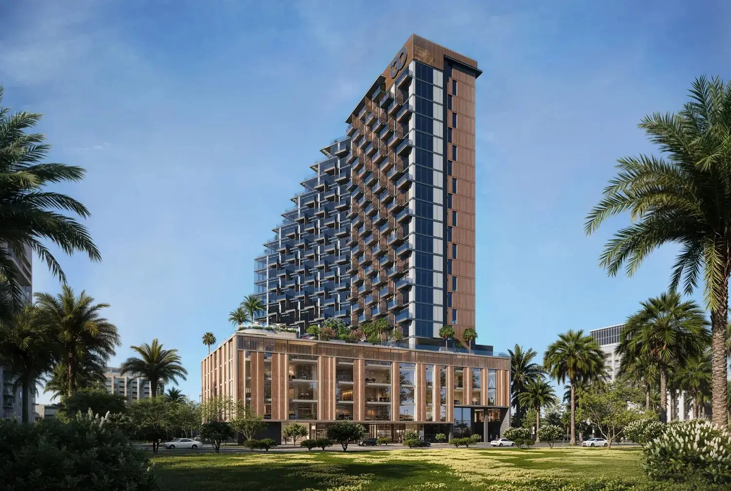 A Mixed-Use Residential Tower in Meydan Horizon, Bukadra