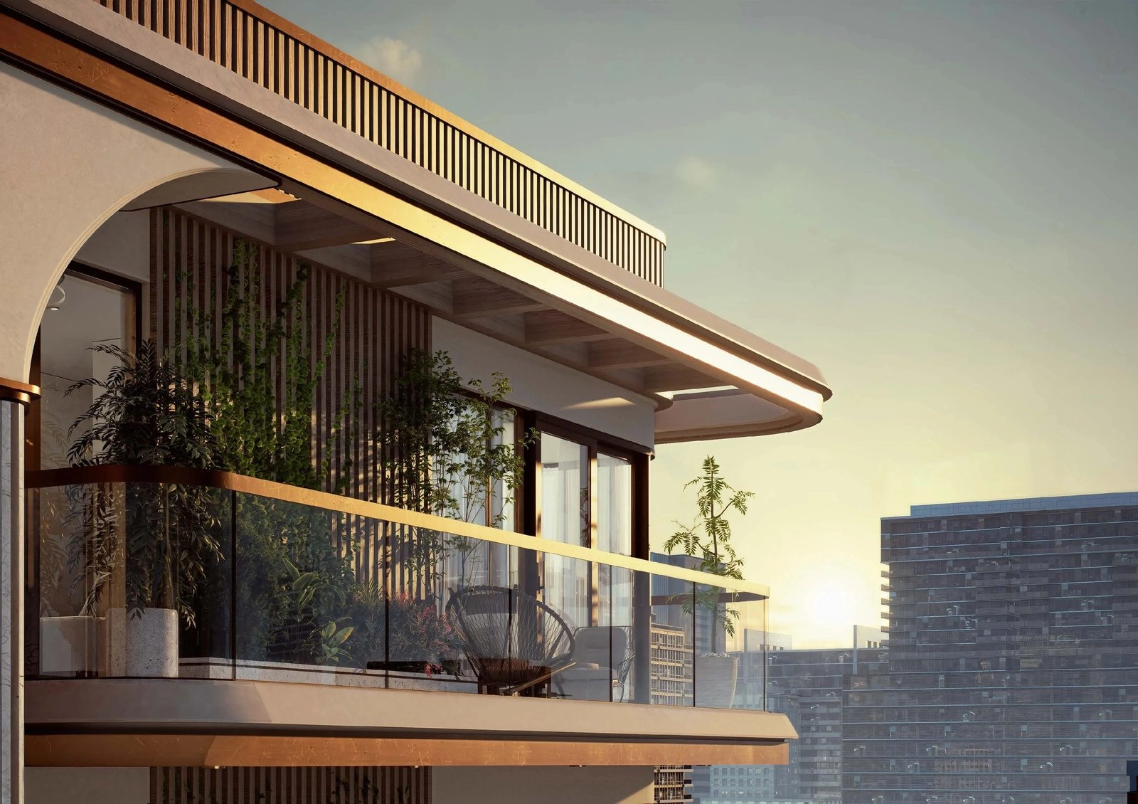 Liora — Balcony Terrace | Profound Properties, Dubai