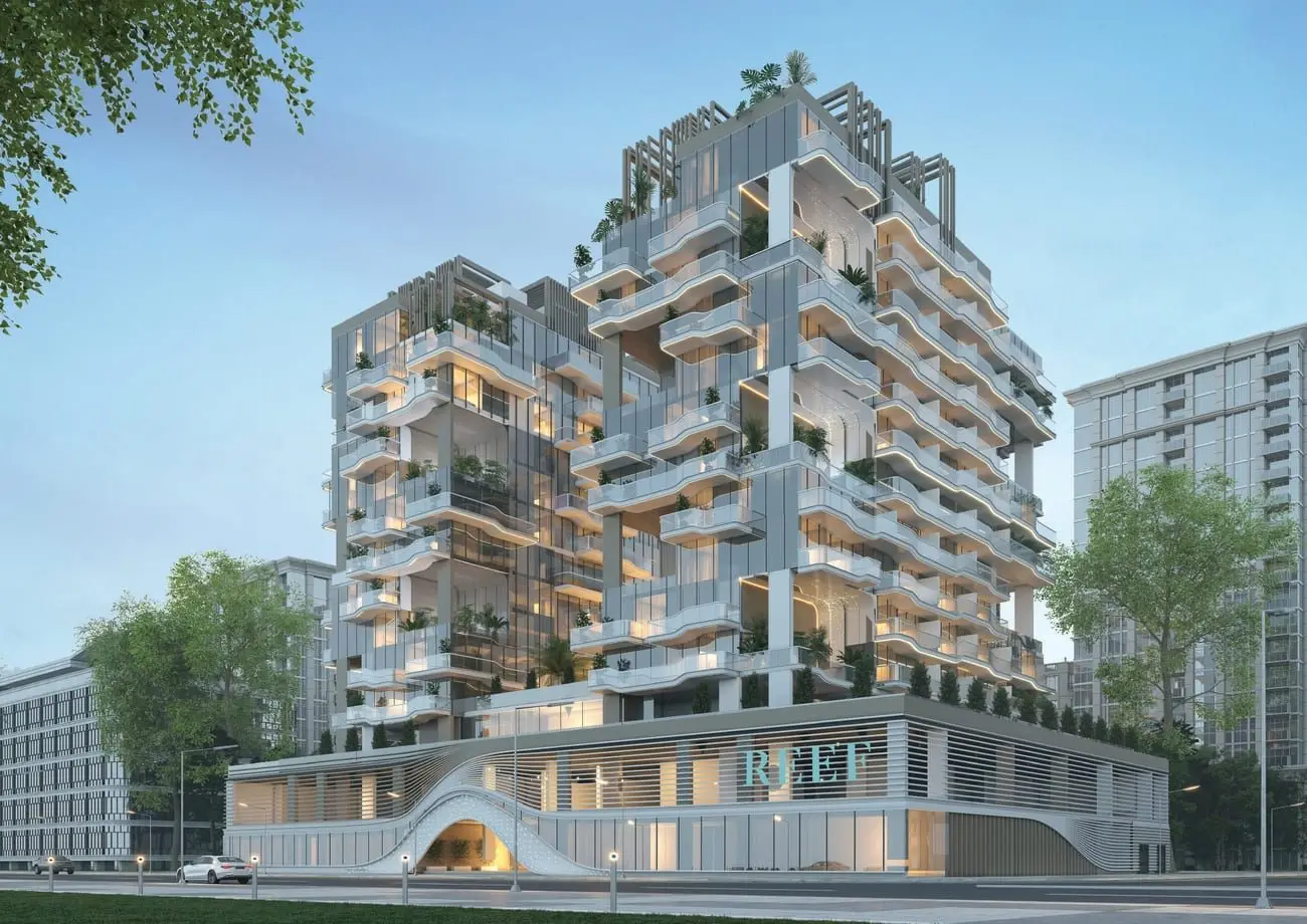A 12-Storey Residential Building in Al Furjan