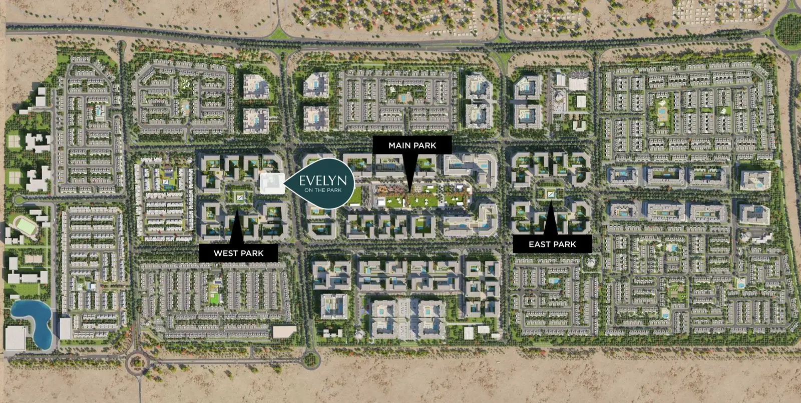 Evelyn on the Park — Master Plan Community | Profound Properties, Dubai