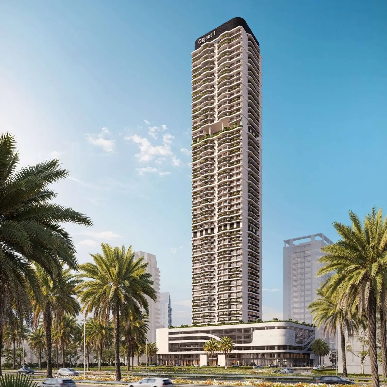 A Sky-High Residential Tower in Jumeirah Village Circle