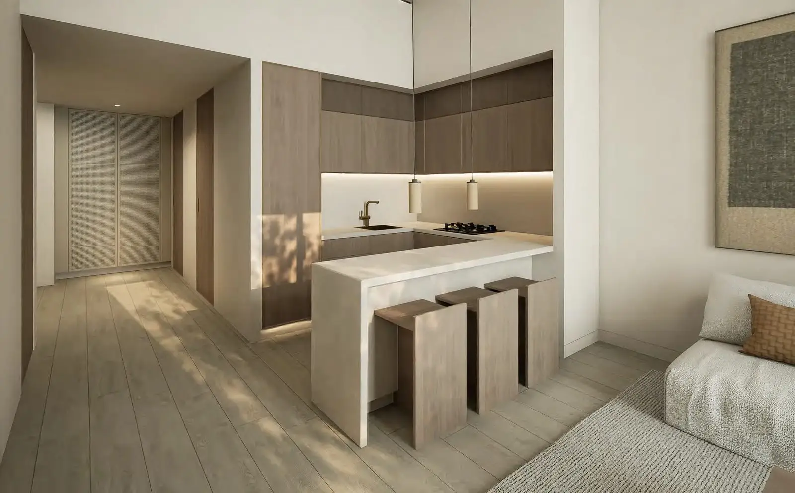 Furnished Studios and 1 and 2 Bedroom Apartments