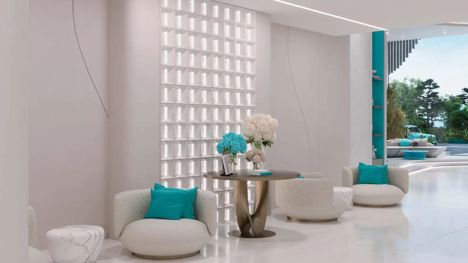 Outdoor-Cooled Garden Lounges and Sports at Reef 996