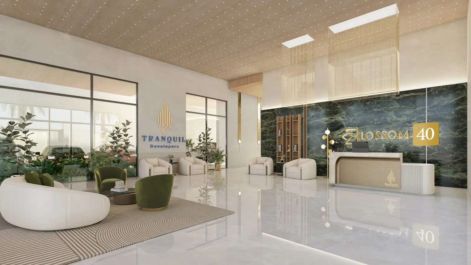 Infinity Pool and Rooftop Amenities at Blossom 40