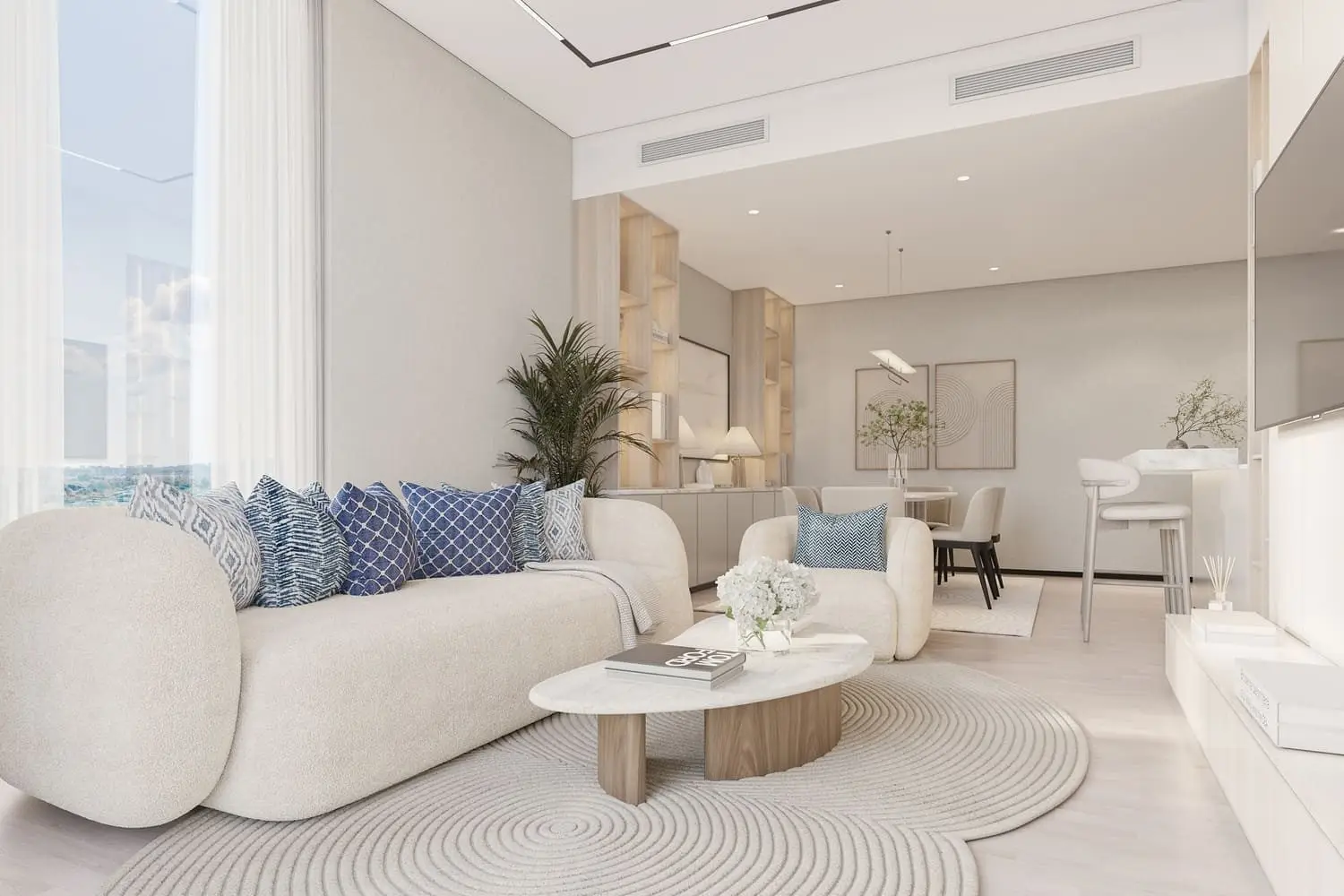 1, 2 and 3 Bedroom Apartments at Manam Pearl