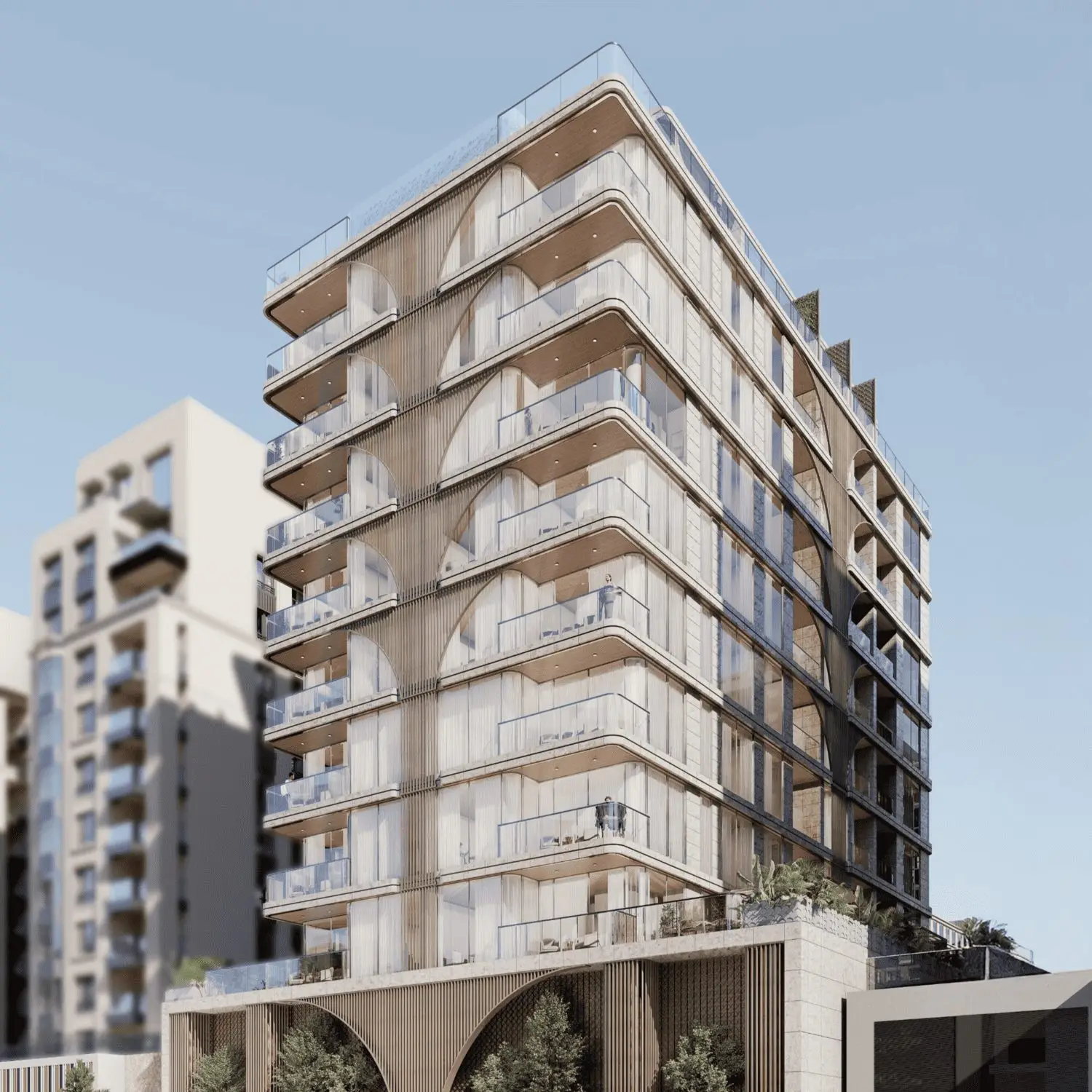 Boutique Apartment Building in Jumeirah Garden City
