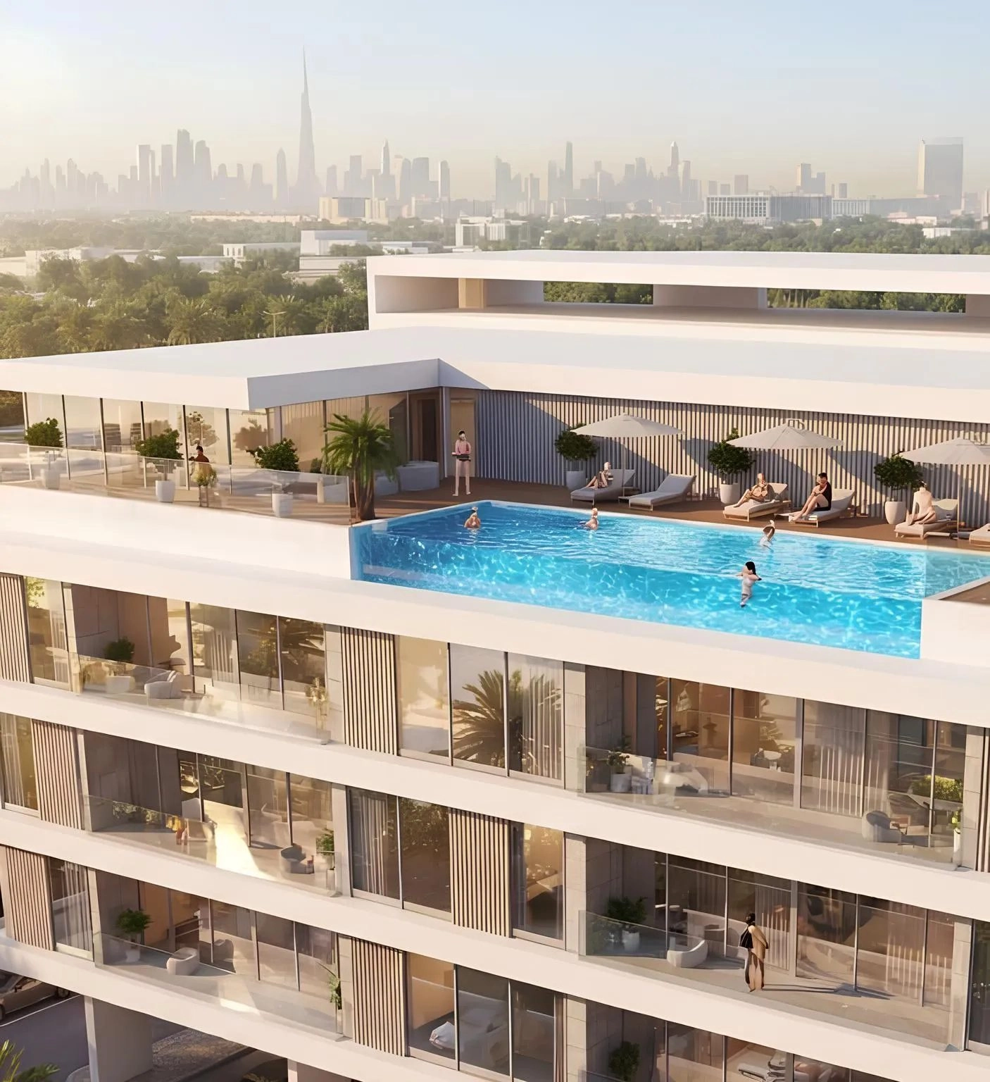 Cresswell Plaza — Rooftop Pool | Profound Properties, Dubai