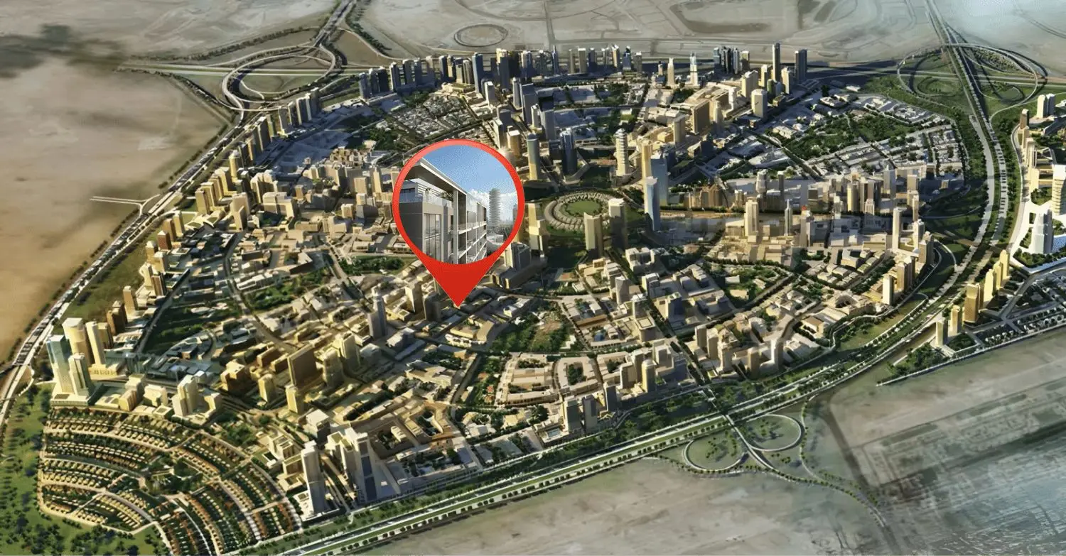 Jumeirah Village Circle Location and Road Links