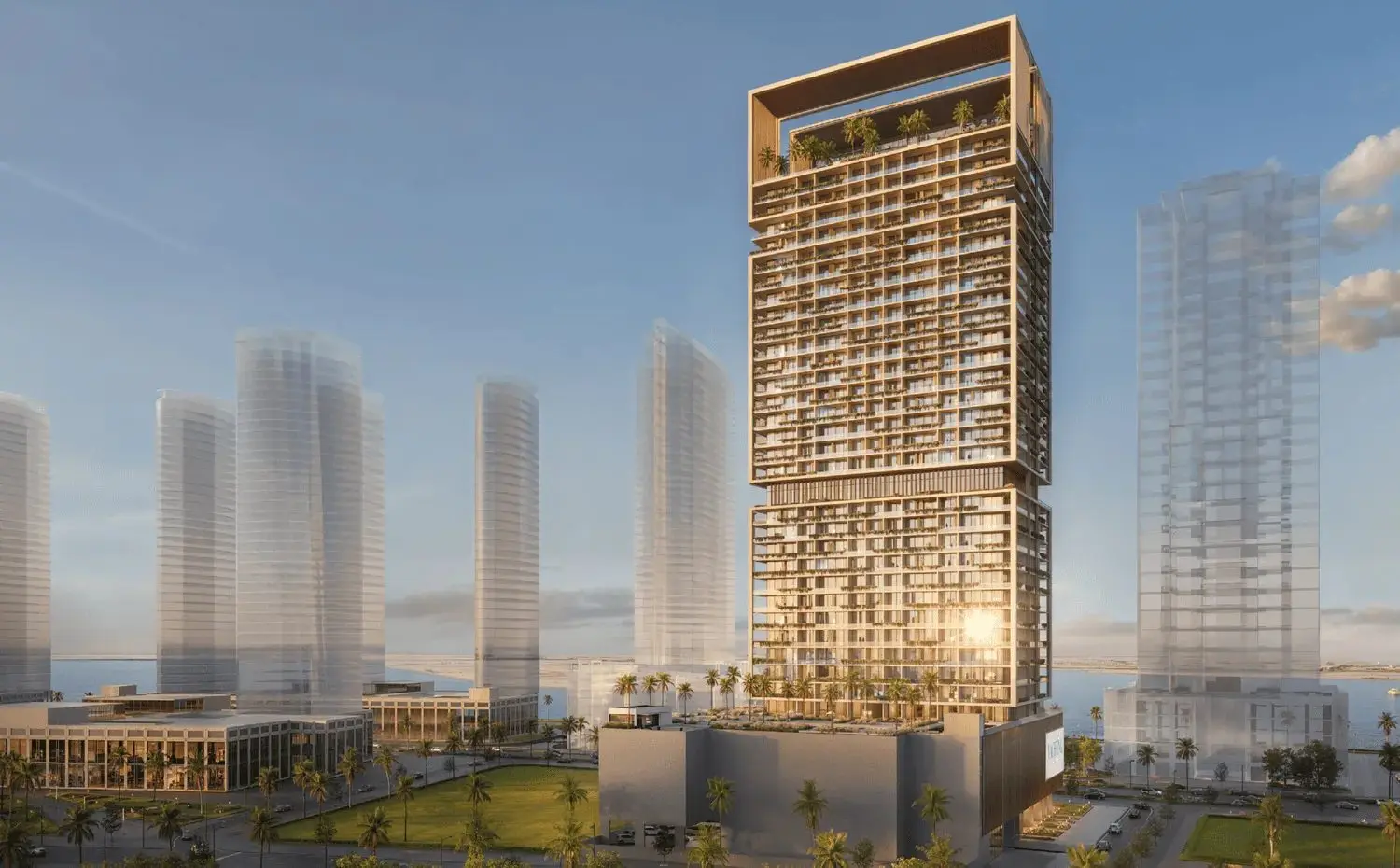 A Watch-Branded Tower in Dubai Maritime City