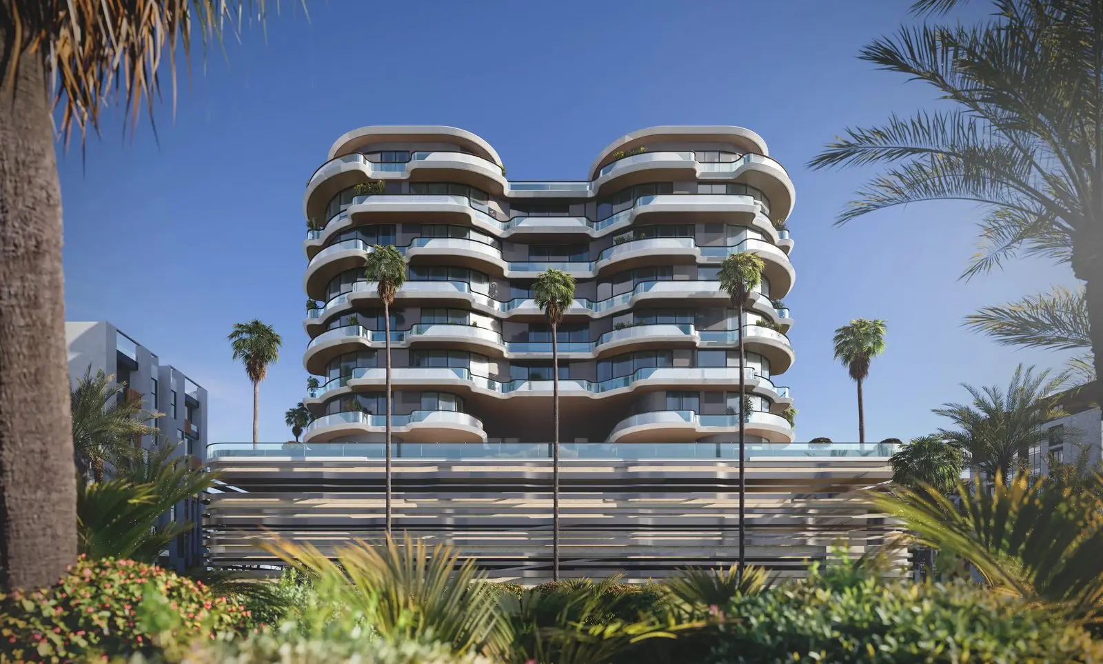 A Low-Rise Shoreline Building on Dubai Islands