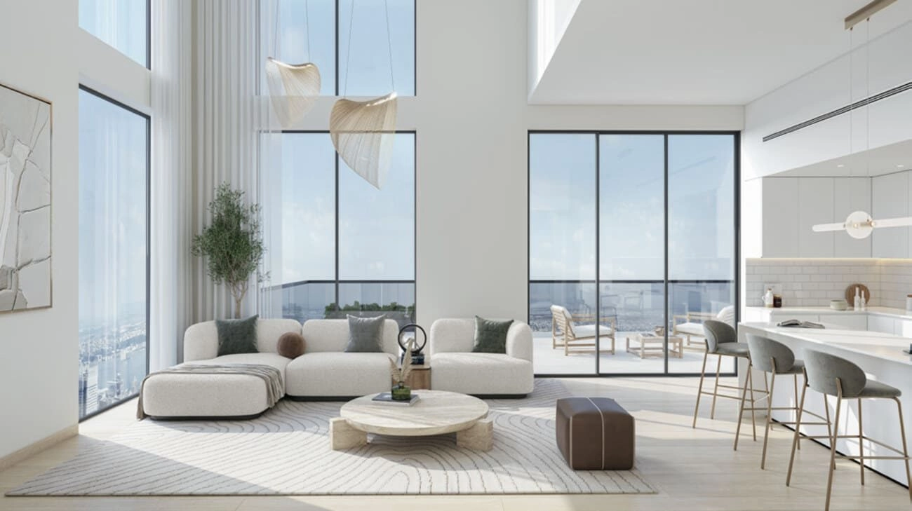 Ghaff Land Residence — Balcony Seating | Profound Properties, Dubai