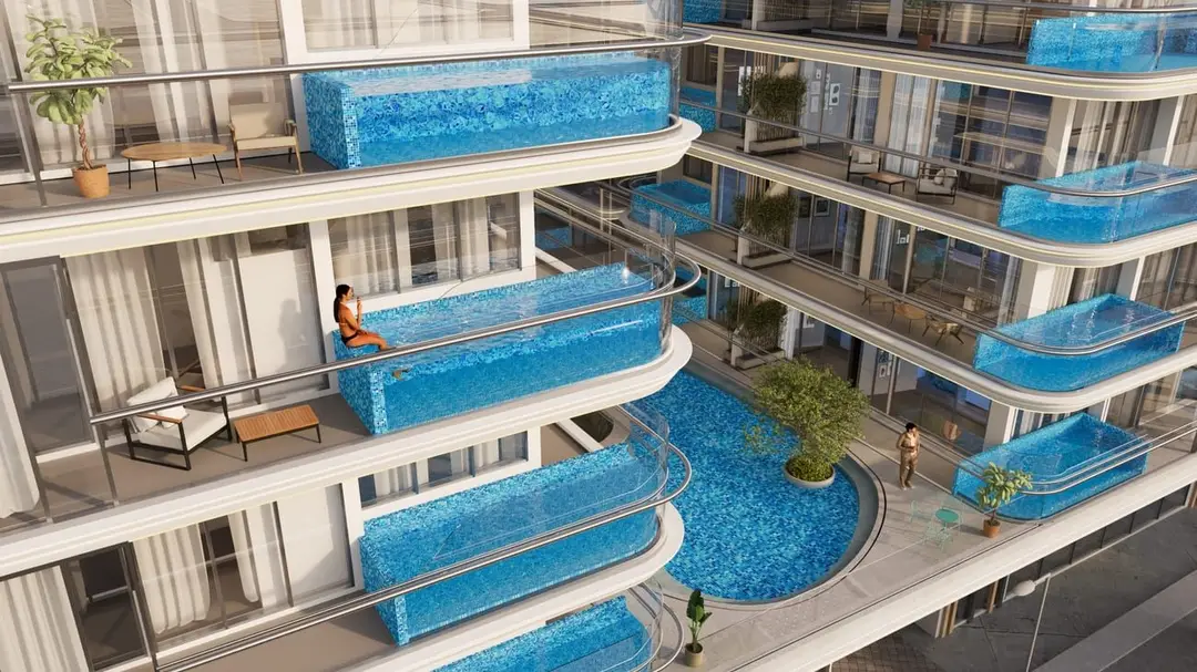 Samana Rome — Swimming Pools — Outdoor Swimming Pool — amenity | Profound Properties, Dubai