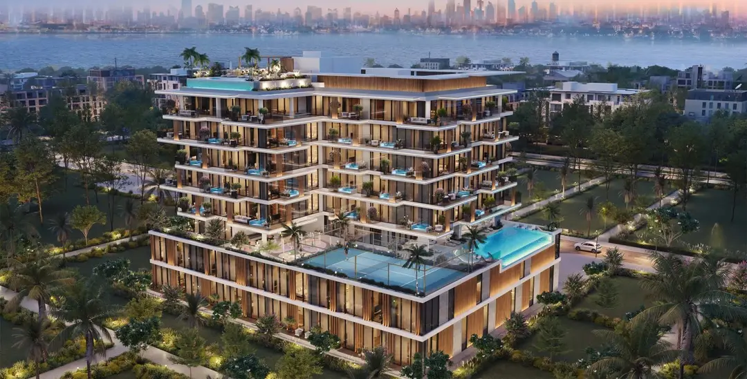 Allegro Park — Swimming Pools — Infinity Swimming Pool — amenity | Profound Properties, Dubai