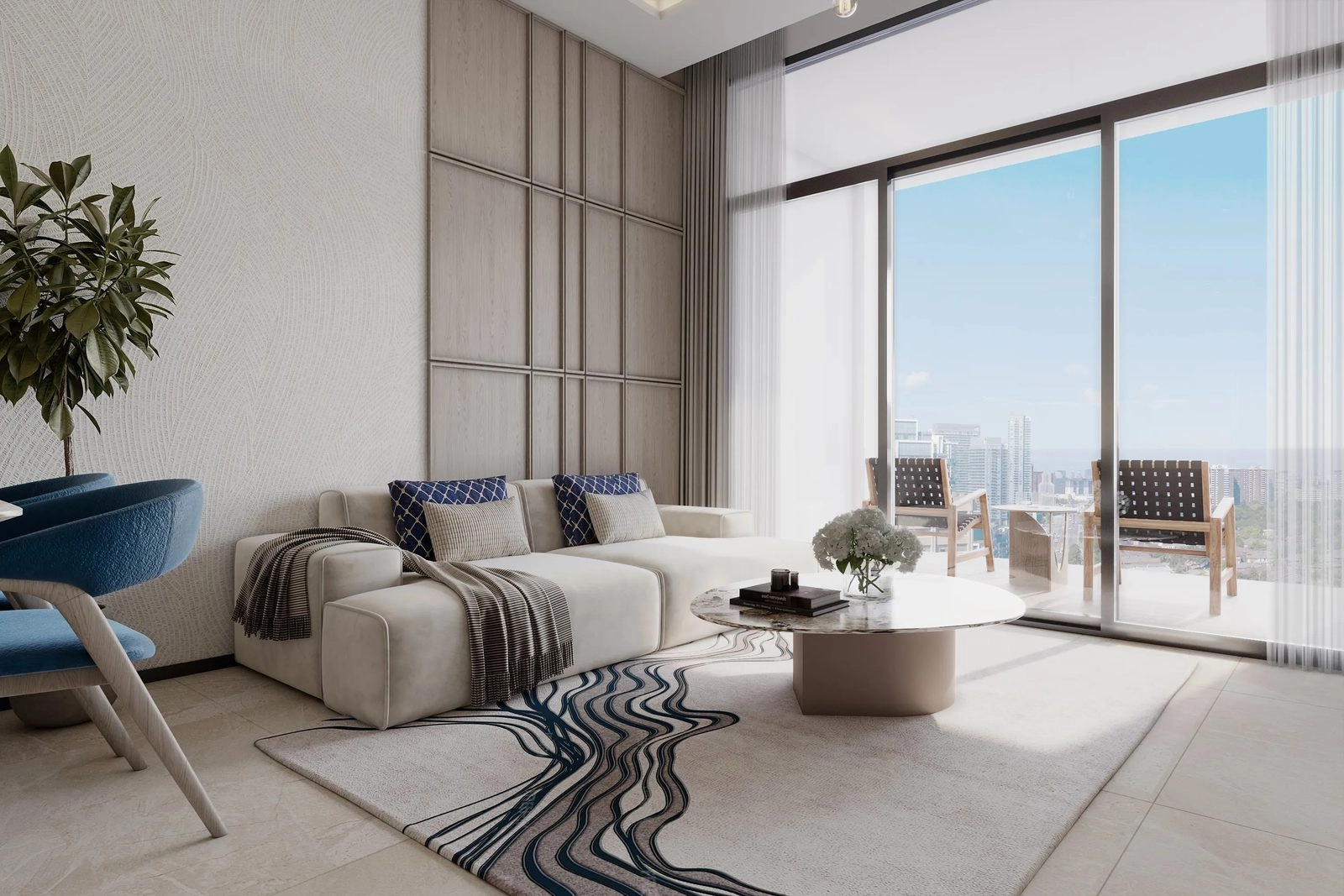 Courtyard One — Balcony View | Profound Properties, Dubai