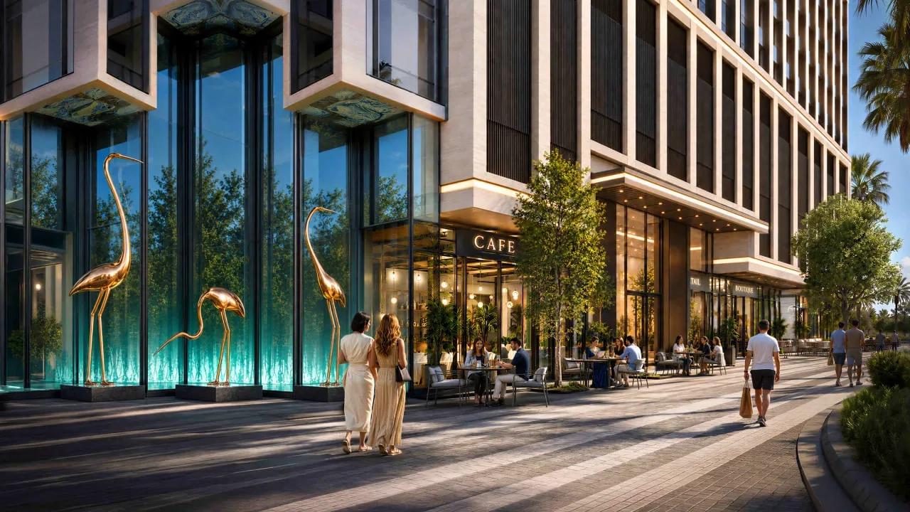 Binghatti Starfall — Amenities | Profound Properties, Dubai