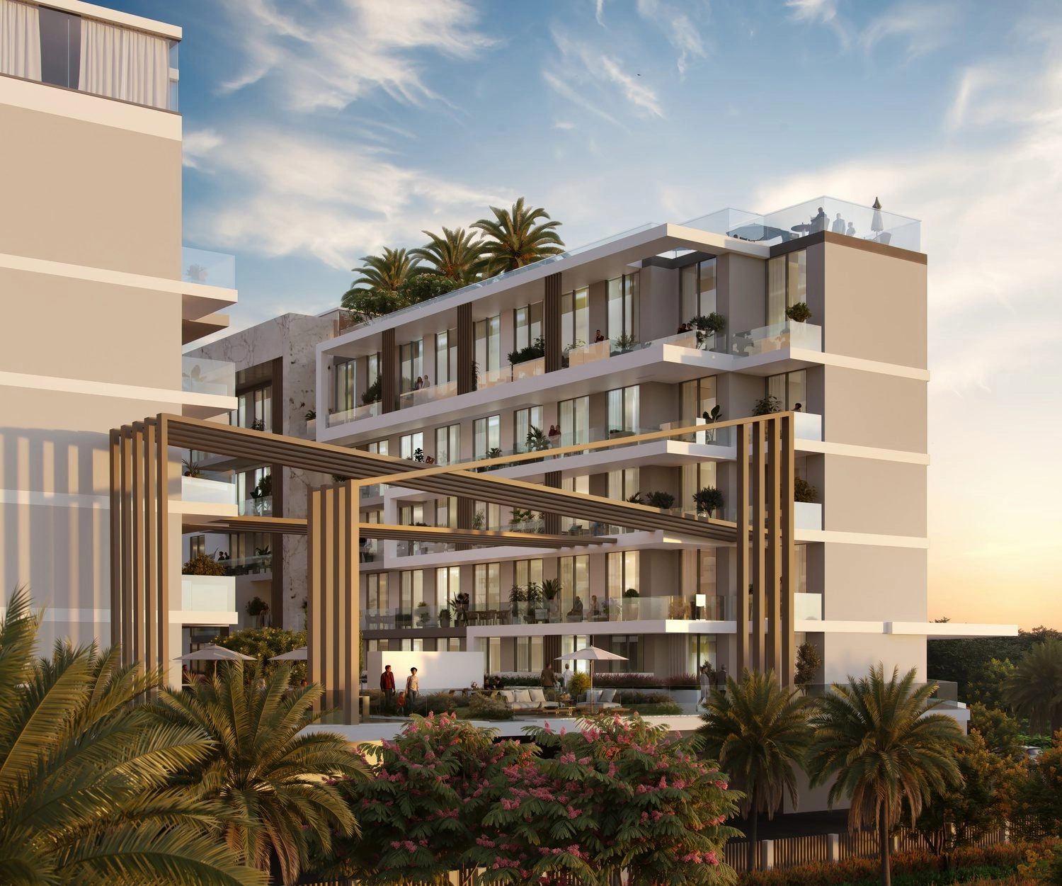 Laya Courtyard — Courtyard View | Profound Properties, Dubai